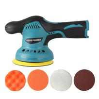 2500-5000 RPM Cordless Sander Polisher 8 Variable Speed Car Polishers  Automobile Accessories ežero mėlyna spalva