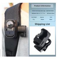Backpack Clip Adapter for DJI Osmo Nano 360 Rotating Quick-Release Vlog Mount Anti-Drop Bracket Holder Camera Additions