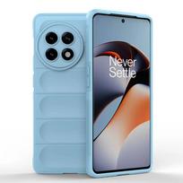 For OnePlus 11 12 5G Back Cover Phone Case Soft Liquid Silicone Anti-fall Shockproof Protect Funda Coque For OnePlus 11 dangaus mėlyna spalva