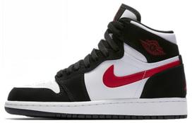 Jordan 1 Retro High Black Red White BG 705300-020 35.5