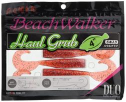 DUO Worm Beach Walker Howl Howl Grab Clear Red S 4inch raudona