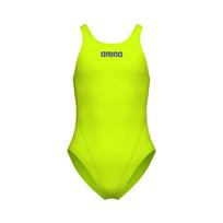 Arena Plaukimo Kostiumai Mergaičių Komandos Plaukimo Kostiumas Swim Tech Vienspalvis Artic Lime Future Dusk 004764/688 140 (10-11) yellow