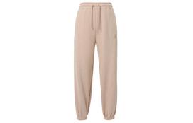 Jordan Flight Solid Color Lace Up Casual Elastic Cuff Fleece Lined Knitted Sweatpants Women's Legend Medium Umber FB5114-245 M