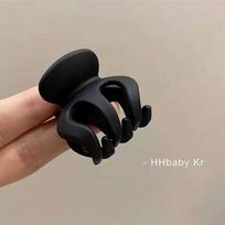 Korean Fashion High-End Frozen Color Large Square Grab Clip Women'S Disc Hair Shark Clip High-End Hairpin Hair Accessories *3pcs