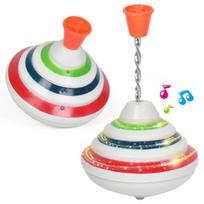 Klasikiniai stebuklingi suktukai Žaisliniai Muzikiniai Šviesos Žiro vaikiški žaislai su LED blykste Šviesos Muzika Juokingi žaislai Vaikams berniukams Gimtadienio dovana