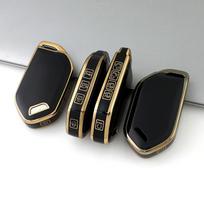 9 Buttons TPU Car Key Case Cover Bag for Kia Picanto Sorento MQ4 Carnival KA4 Morning K5 Carens 2024 Auto Shell Fob Holder Accessories juoda