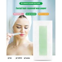 72 Pcs Wax Strips Lip Wax Strips For Women Facial Hair Removal Waxing Strips for All Skin Types Lip