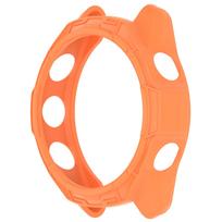 Šarvai Tuščiaviduris TPU Apsauginis Dėklas Garmin Forerunner 570 42MM 47MM 970 Rėmas Kietas Dangtelis Apsauginis Laikrodžio Korpuso Dėklas Buferis Forerunner 570 42MM oranžinė
