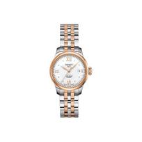 TISSOT Le Locle Collection Automatic Mechanical Movement 30m Water Resistance Women's Watch 25.3mm T41.2.183.16 Regular Watch Box white