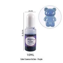 Poppy Crystal Resin Pigment: DIY UV Transparent Ink Color Essence Paste