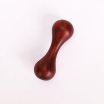 Wooden Finger Dumbbell for Adults - Relax & Relaxation Tool with Ergonomic Design, Portable Hand Exerciser for Finger Joints raudona