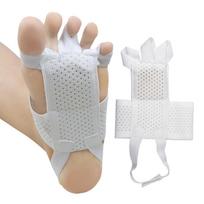 Hammer Toe & Hallux Valgus Corrector - Toe Separator, Claw Toe Adjuster, Foot Protector for Overlapping Toes balta