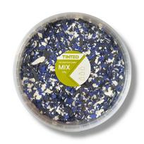 Spalvoti pabarstukai epoksidinėms ir poliuretaninėms grindims TINTED MIX 4, 500 g. Mėlyna+balta+tamsiai pilka