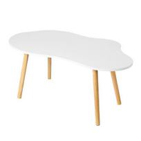 Small Coffee Table, Mid Century Modern Tea Table, Living Room Center Minimalist Display Coffee Table with Cloud balta