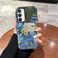 Van Gogh Starry Sunflowers Soft Cover Capa Phone Case for Samsung Galaxy S25 S23Ultra A26 S24 Ultra A36 A56 S23 S20 FE A16 Galaxy S20 FE