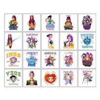 Kpop Demon Movie Hunters Temporary Tattoos Removable Tattoo Stickers designed for Children Goodie Pouch Stuffers Celebration Supplies Decoration -A1823