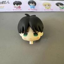 Attack on Titan Gashapon Playthings Eren Jaeger Mikasa Ackerman Armin Arlert Levi Ackerman Q Version Action Figure Model Ornament Playthings 5cm