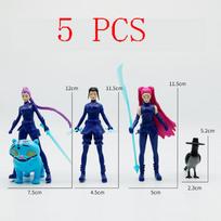 Latest Anime Kpops Figure Rumi Zoe Mira Anime Polyvinyl Chloride Character Collection Desktop Trinkets Kids Present Playthings
