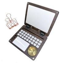 27 Grid Wooden Watercolor Box Empty Portable Folding Watercolor Paint Palette with Cup/Clip Waterproof Gouache/Oil Painting Box