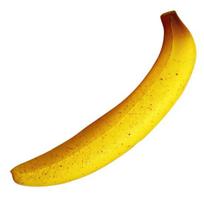 Slow-Rising Ripe Banana Squeeze Toy Soft TPR Fidget for Stress Relief Realistic Fruit-Themed Decompression Gadget for Kids Adults Portable Novelty A