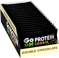 Kakavos baltyminiai sausainiai GO ON PROTEIN su šokolado gabaliukais, 50 g x 18 vnt