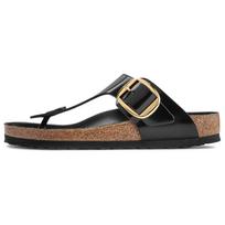 Birkenstock Gizeh Big Buckle Soft Comfortable Odor-Resistant Flip-Flops Unisex flip-flops Black 1021469 37