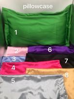 High Quality Customize logo Bonnet Silk Eye Mask and Satin Pillowcase