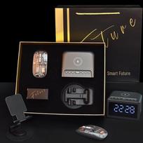 Wuyi Tech Gift Set with Bluetooth Mouse, Speaker & Phone Holder Includes Phone Holder