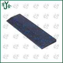 Gym Rubber Floor Mat Ramp Edging Strip