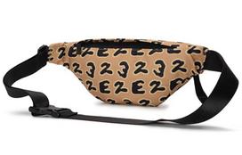 Jordan Polyester Fanny Pack Regular Unisex Leopard Print Brown JD2233001GS-001