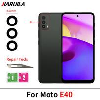 Camera Lens For Moto G85 G100 G200 G62 G60S G54 5G G52 G51 5G G41 G24 Power G14 Rear Back Camera glass Lens With Glue Adhesive E40