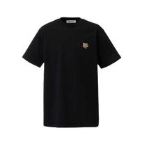 Onitsuka Tiger T Shirts Unisex Black Crew Neck Moderate 2183B467-001 M