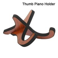 Part Accessories Wooden Vertical Ukulele Display Foldable Holder Musical Strings Guitar Stand Rack Thumb Piano Holder