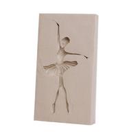Silikoninė formelė Dancer Silikoninė forma fondant formuojant torto dekoravimo įrankiai šokoladinės gumos pastos formelė RANDOM įvairiaspalvis