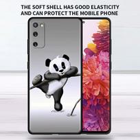 Soft Case For Samsung Galaxy Note 20 Ultra 10 Plus Lite A50 A70 A20 A40 A20e 9 8 A60 A10e Phone Cover Cute Cartoon Animal Panda Samsung A70