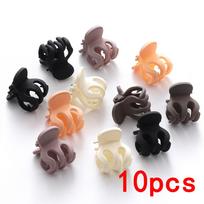 Korean Mixed Hair Mini Small Grab Clip Matte Milk Coffee Color Girl Bangs Cute Hairpin Small Grab Clip Side Hair Clip Hair Acces