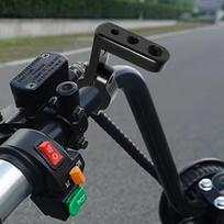 Motorcycle Light Mount Adjustable Handlebar Clamp Front Fork Lamp Mount Pole Brackets For Night Riding Outdoor Adventure Urban CHINA