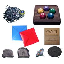 Korean Party Board Game Fun Gonggi Jack Stone Pebbles Set Traditional Play Game Hand Eye Coordination Training Toy Gong gi Set