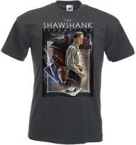 26 The Shawshank Redemption 9 T shirt white movie poster all sizes S-5XL Unisex T-Shirt M