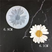 Da Zhouju Silicone Mold Handmade DIY Accessories Phone Case Inlay Tools Clay Drop Gel Mold Decoration Tools one-size white