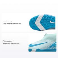 Nike Zoom Mercurial Superfly 10 Academy TF GS Mad Ambition Pack Vaikų sportbačiai Mėlyni Glacier-Blue Mėlyni-Orbit FQ8310-400 33.5
