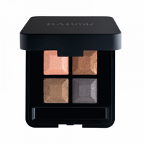 Eye Shadow Quattro Šilkinės tekstūros 4 atspalvių akių šešėlių paletė 4g 02 Smokey