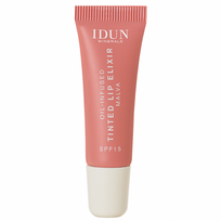 IDUN Minerals Oil-Infused Tinted Lip Elixir Atspalvį suteikiantis lūpų aliejus SPF15 8ml Malva