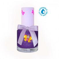 Lallabee Water-Based Nail Polish Vandens pagrindo nagų lakas vaikams 9ml Glittery Purple
