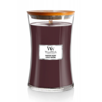 WoodWick Phantom Cherry Candle Namų žvakė Large Hourglass