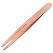 Tweezerman Rose Gold Classic Slant Tweezer Pincetas, rožinio aukso 1 vnt.