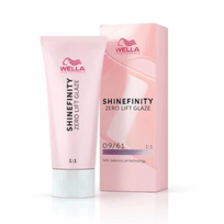 Wella Professionals Shinefinity Zero Lift Glaze Demi-Permanent Geliniai plaukų dažai 60ml 04/0 Natural Espresso