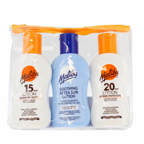 Sun Protection & Tanning Set Kelioninis rinkinys nuo saulės