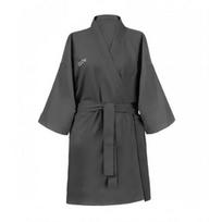 Eco Friendly Bathrobe Ekologiškas chalatas Black