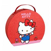 Round Makeup Case Katytės Kitės grožio rinkinys 1 vnt.